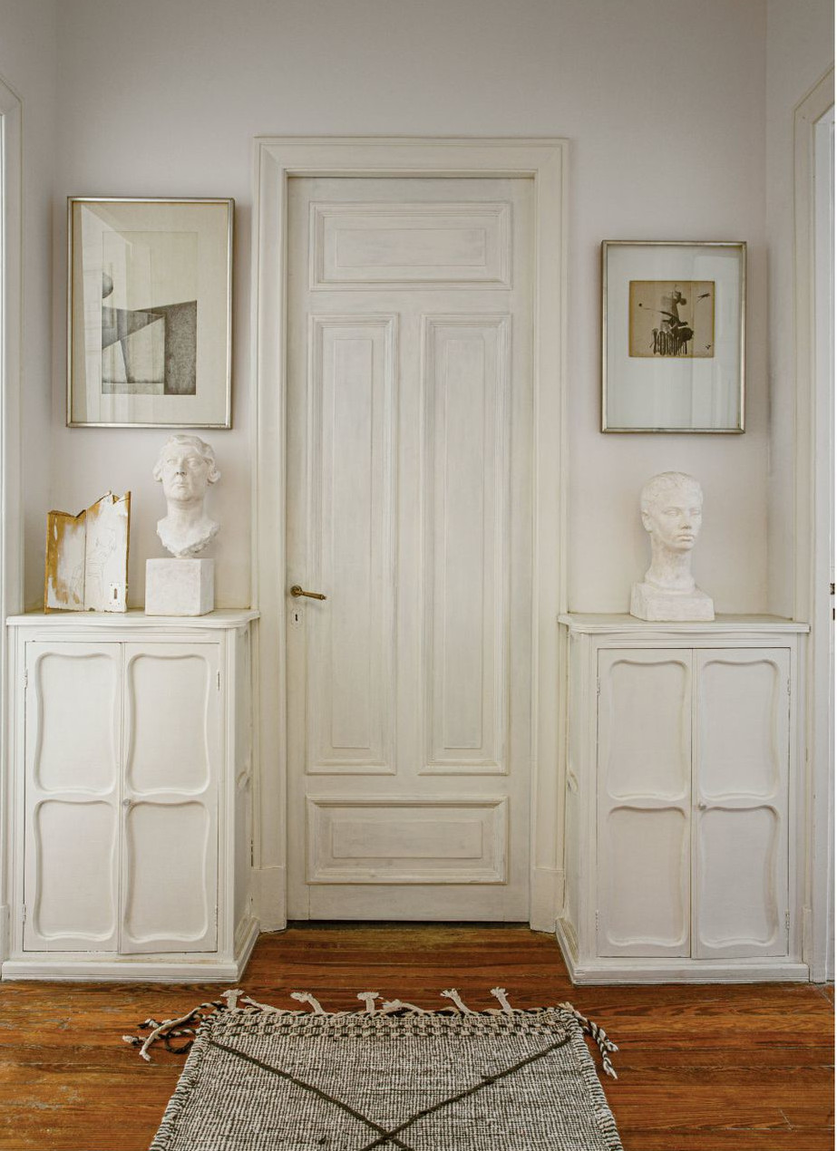 salon décoration vintage maison rénovée