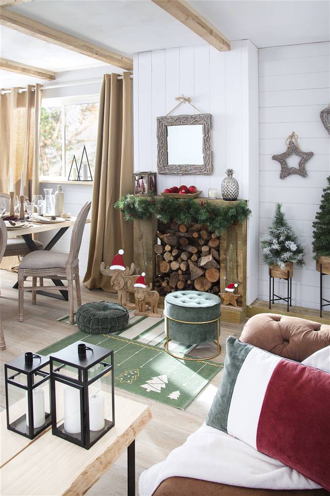 décoration de Noël dans salon décoration de Noël dans salon