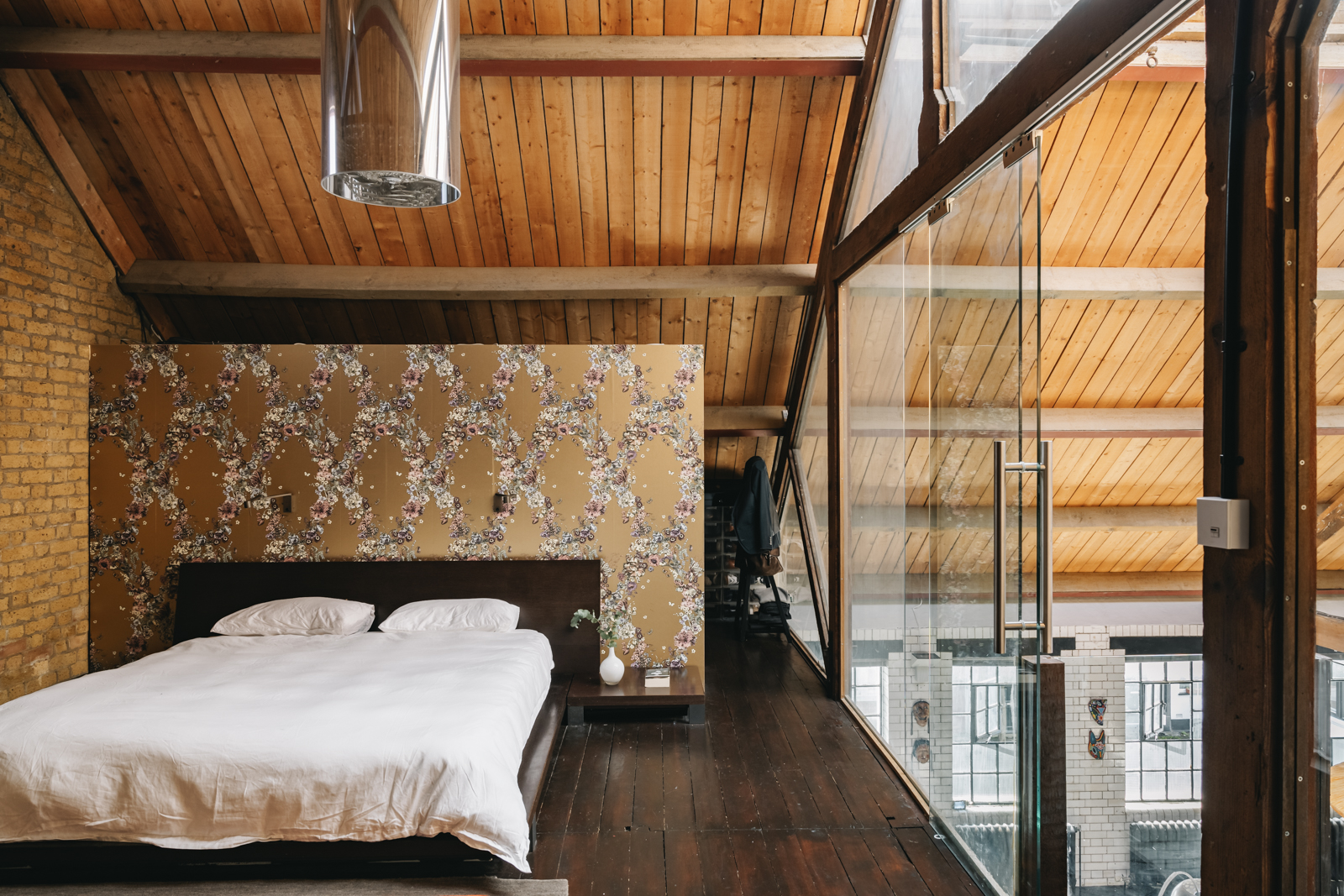 chambre vitrée en second jour