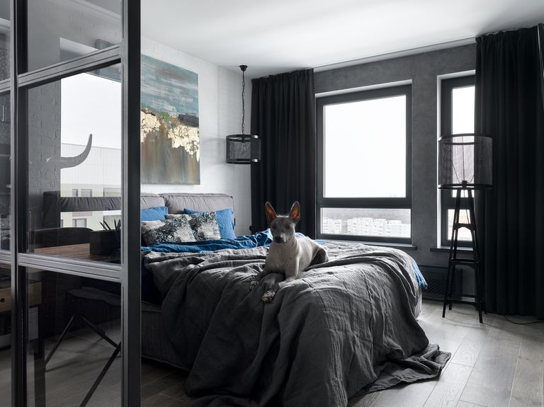 chambre décoration style loft