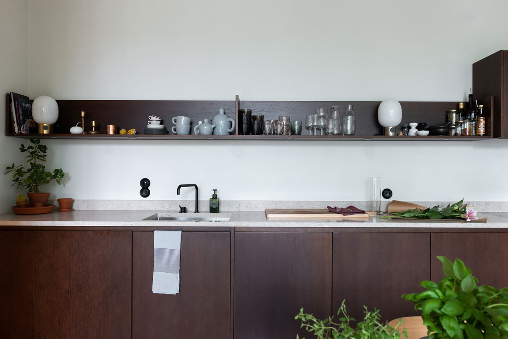 cuisine bois salon appartement décoration design cuisine bois salon appartement décoration design