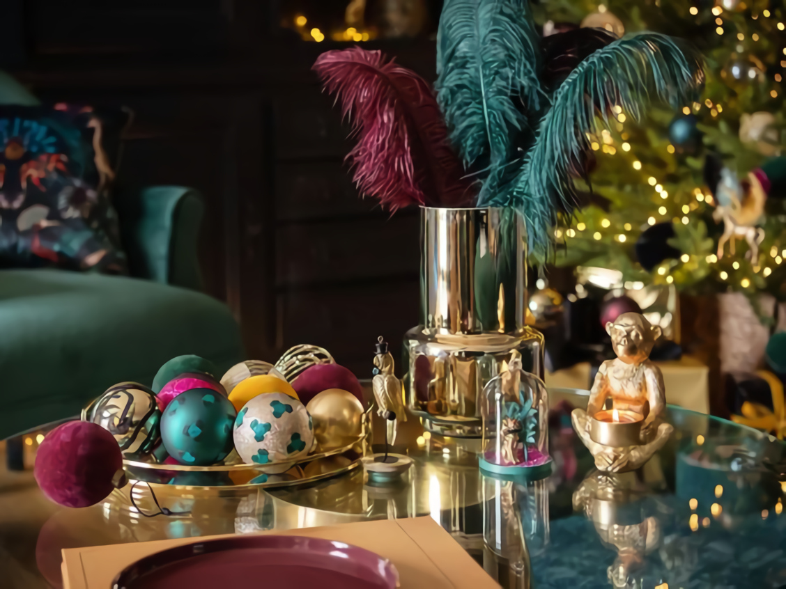 salon décoration Noël Maisons du Monde