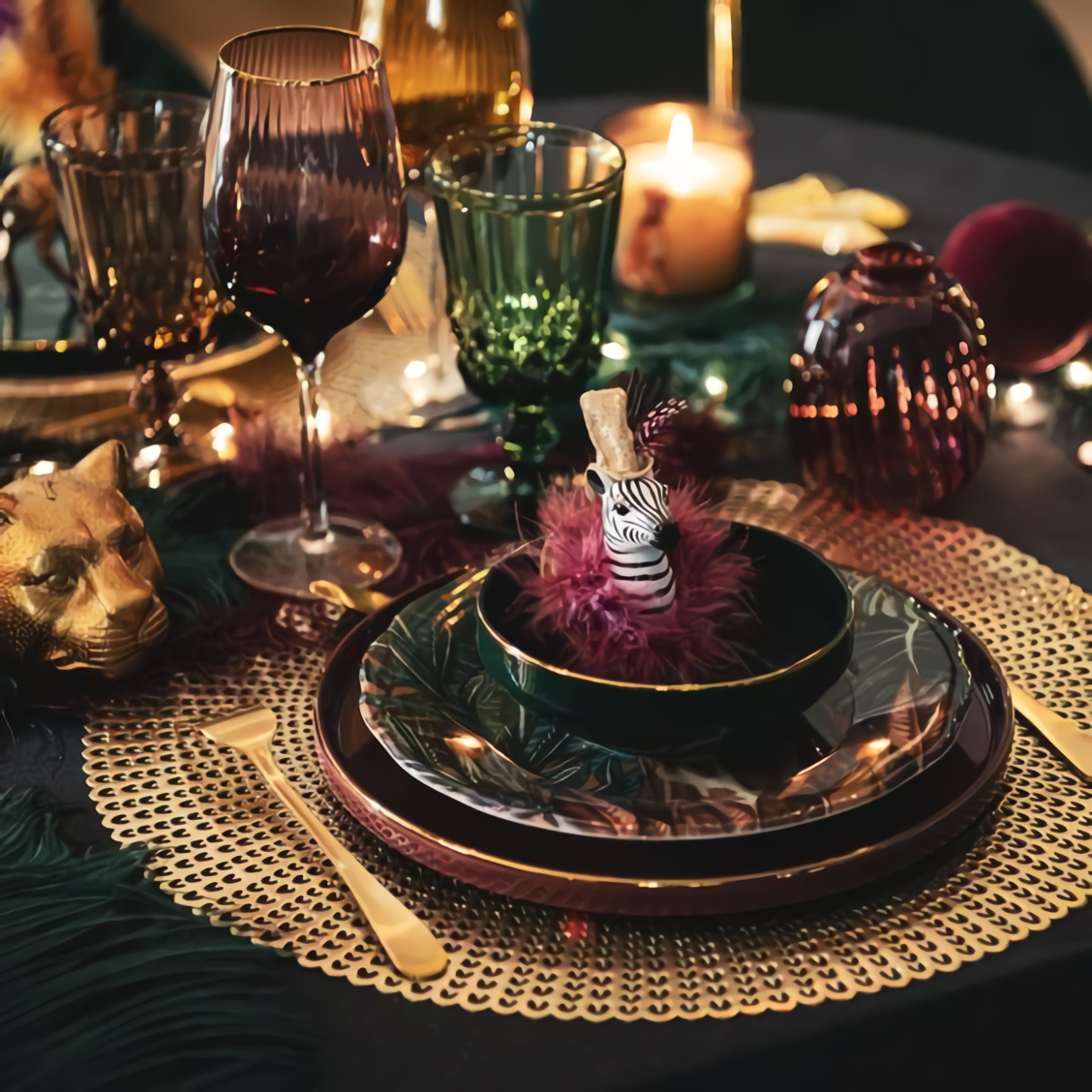 table décoration fêtes 2021