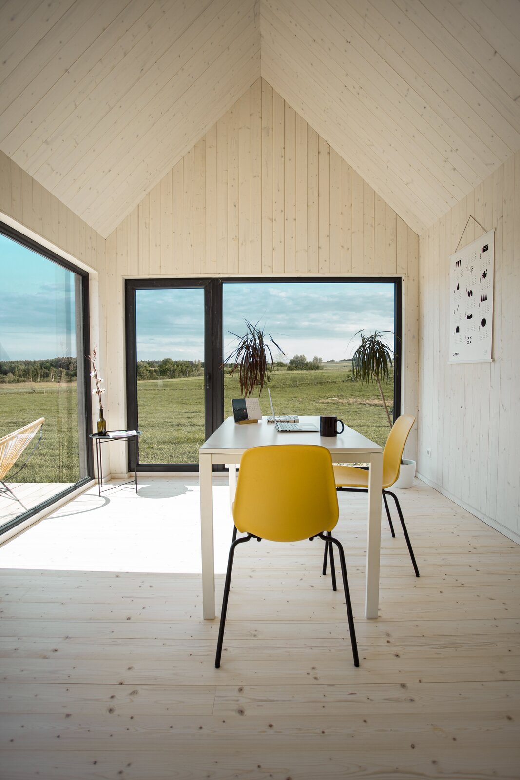 bureau cabane contemporaine