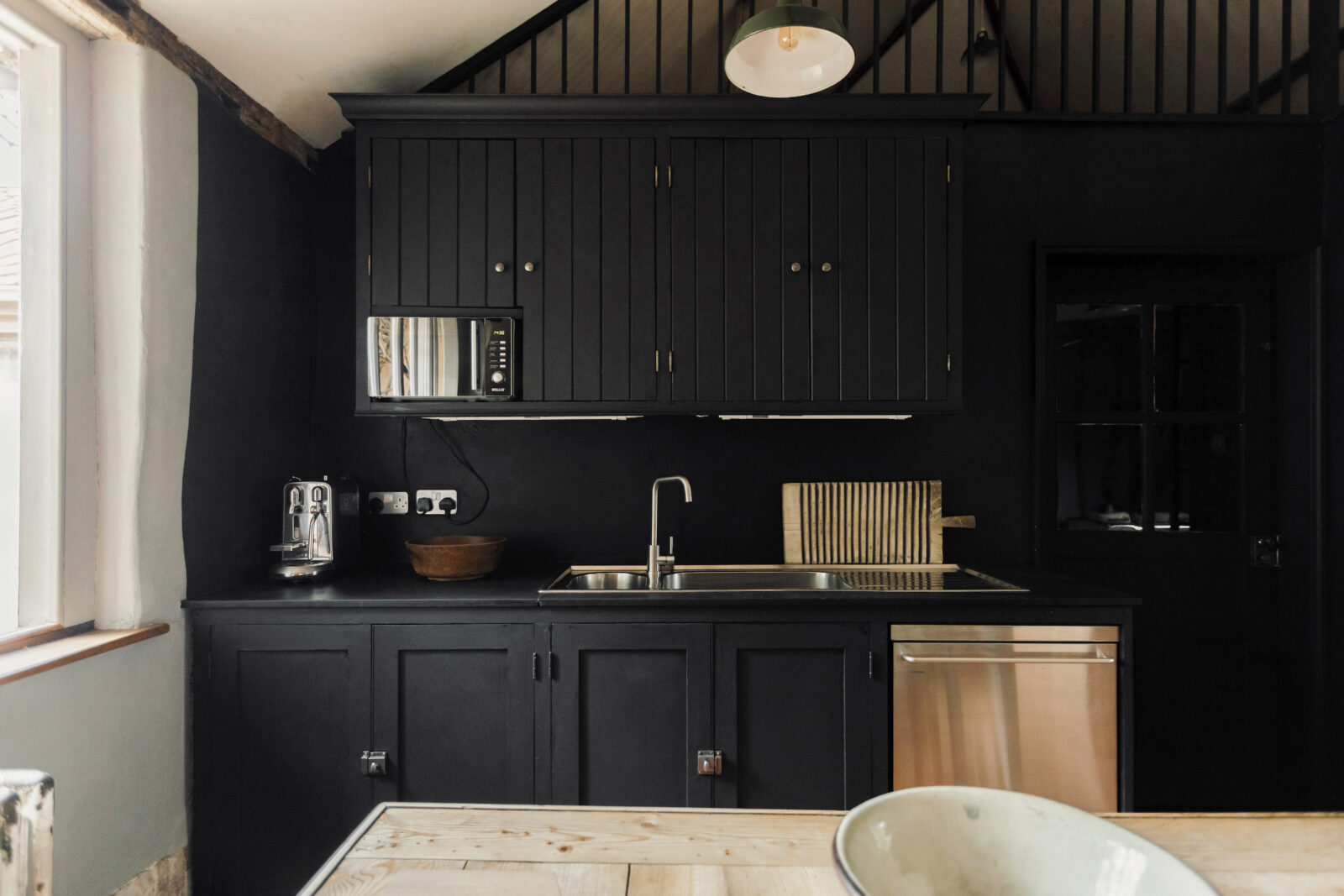 cuisine shaker noire