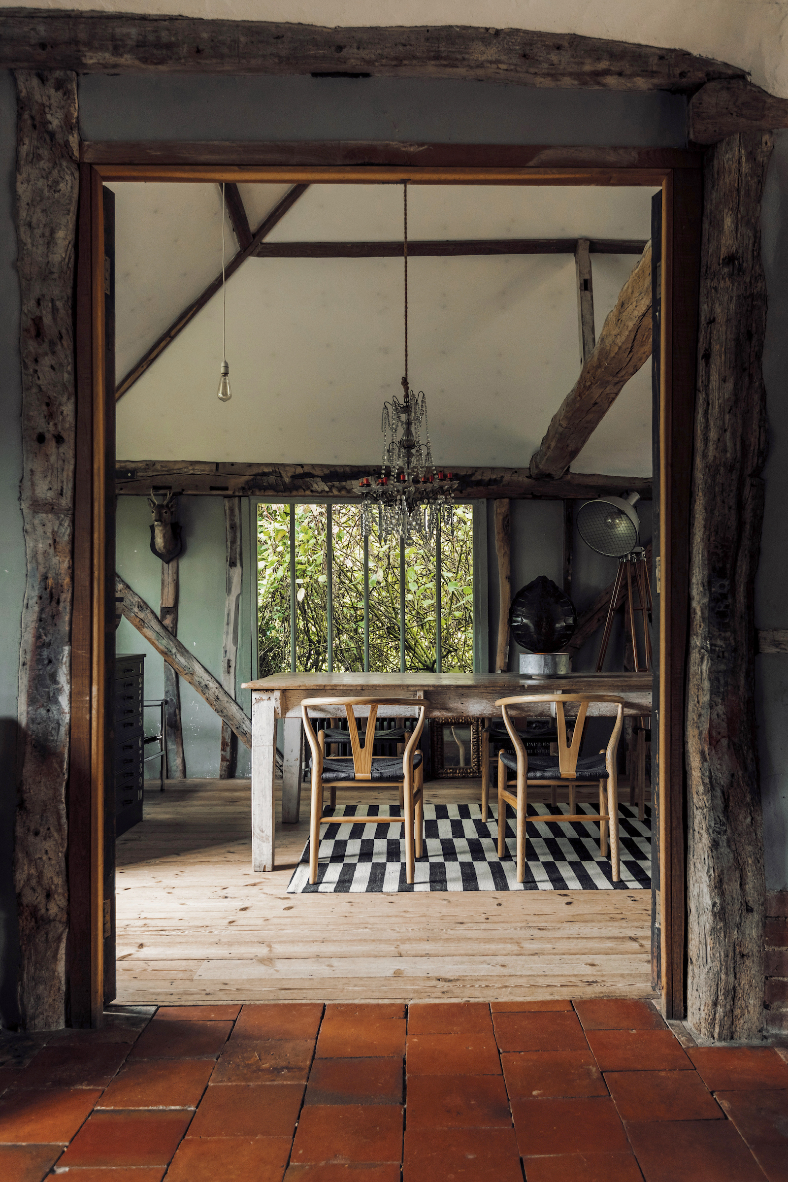 salle à manger maison ancienne rénovée