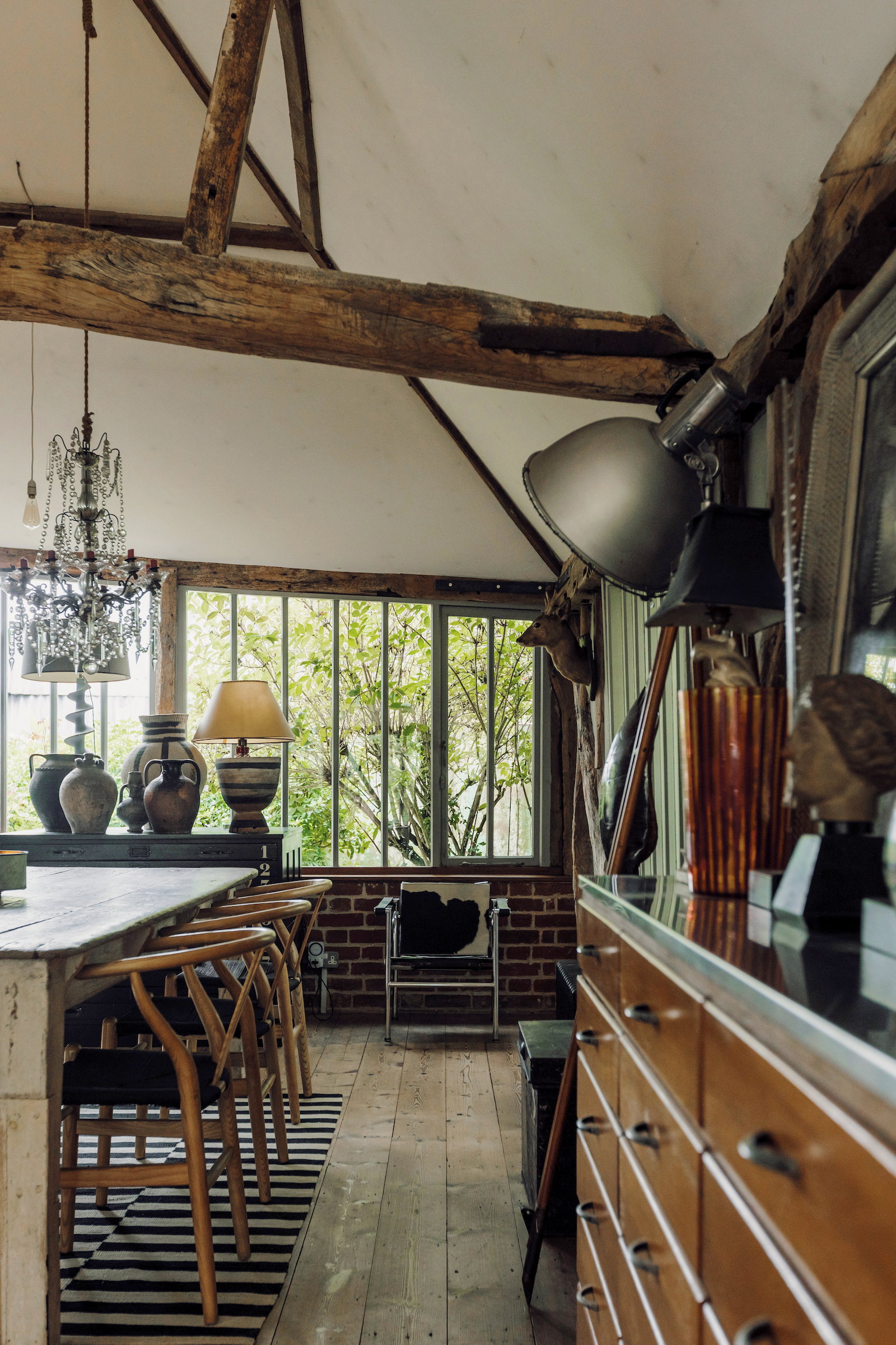 salle à manger maison ancienne rénovée