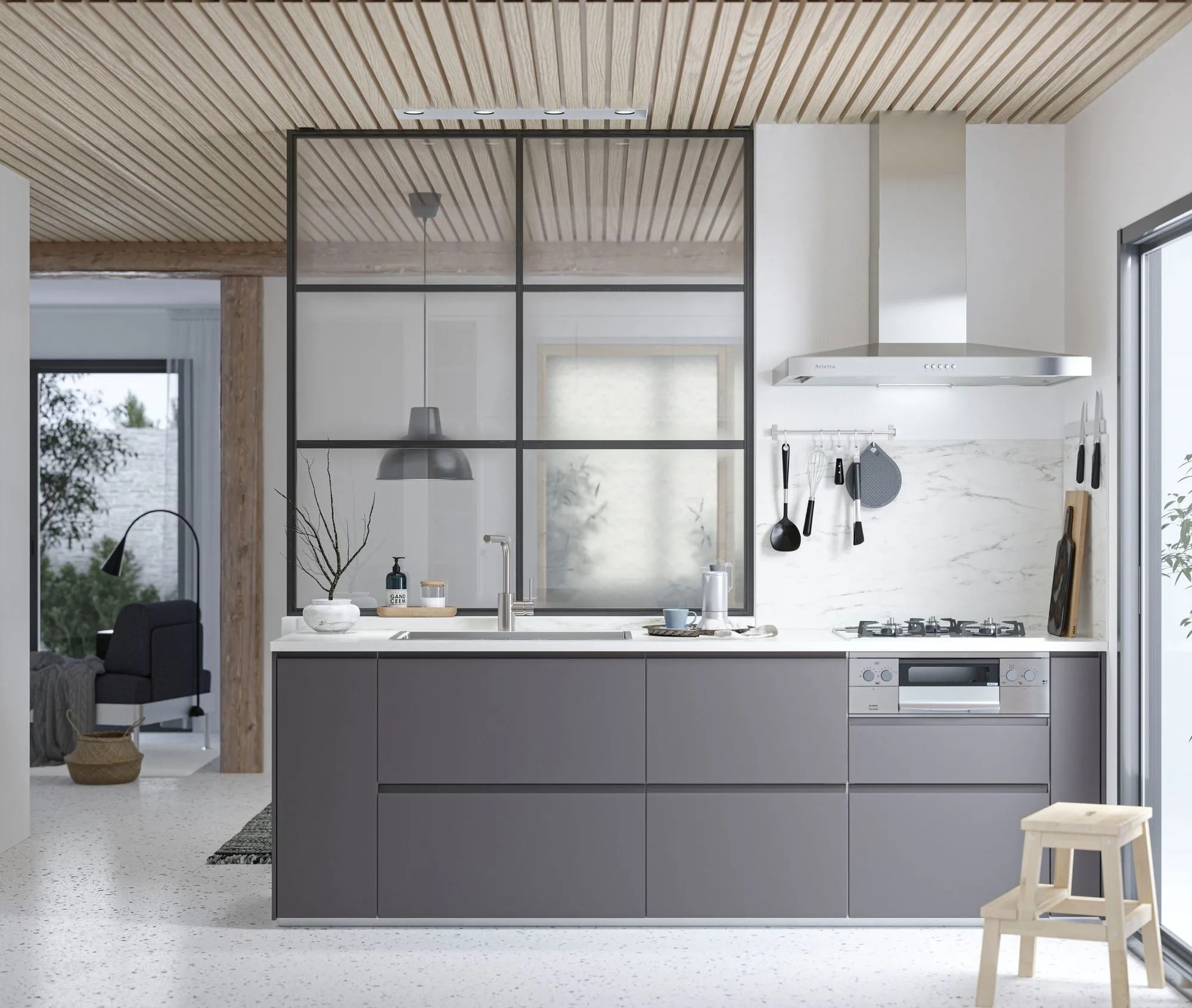 cuisine design derrière verrière cuisine design derrière verrière