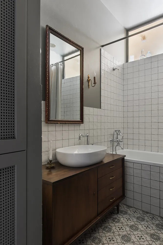 salle de bain vintage