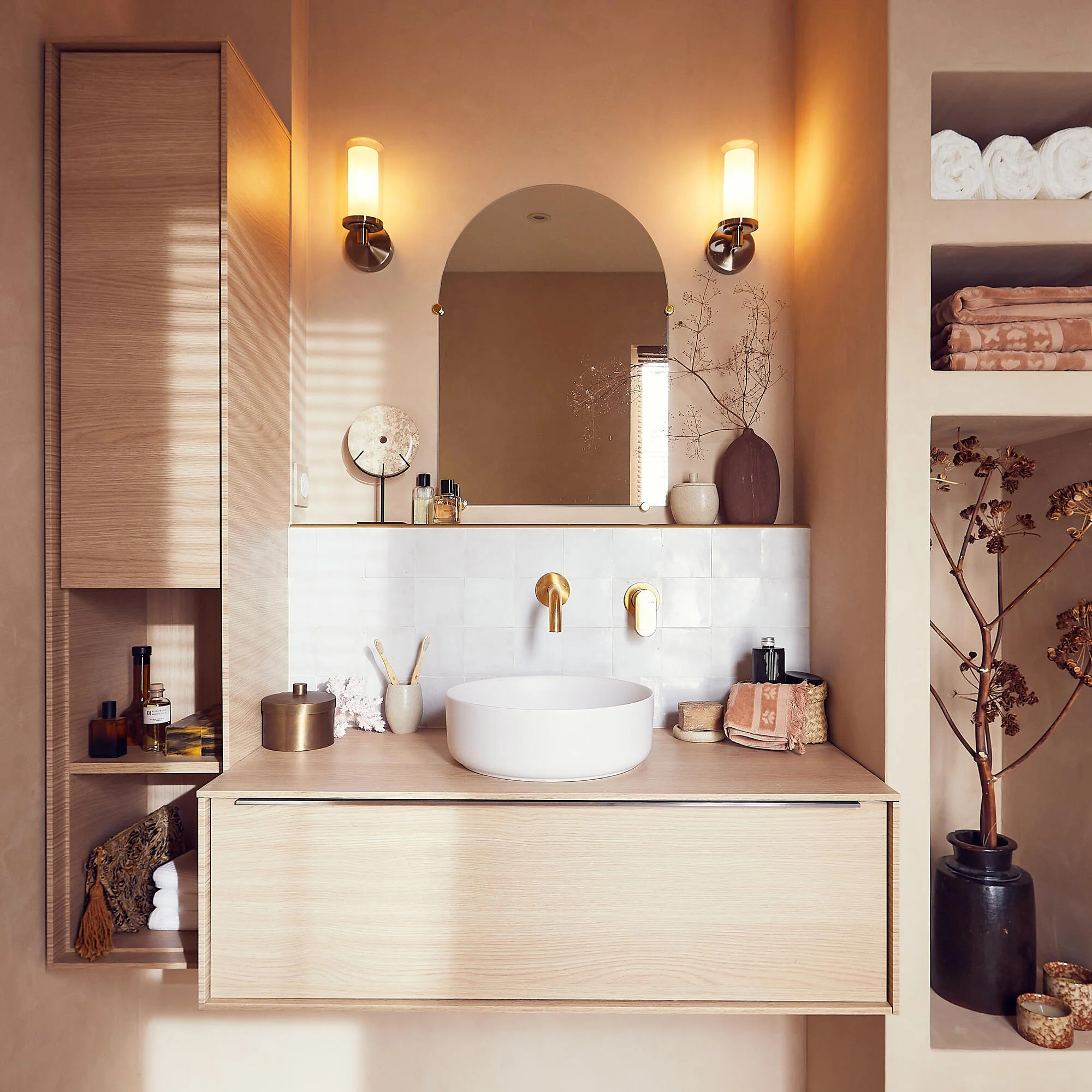 meuble vasque dans salle de bain contemporaine meuble vasque dans salle de bain contemporaine