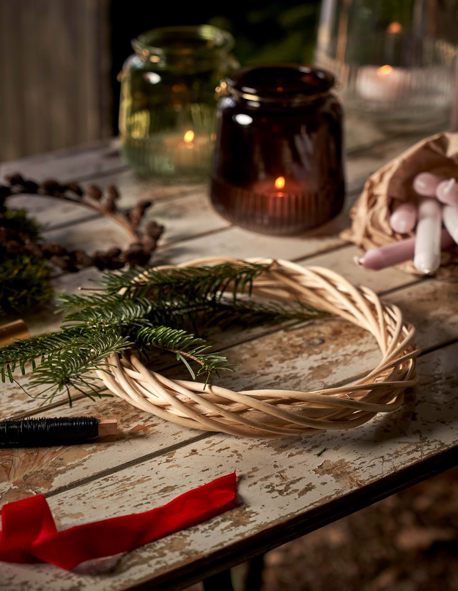 couronne à habiller nouvelle collection Sostrene Grene Noël