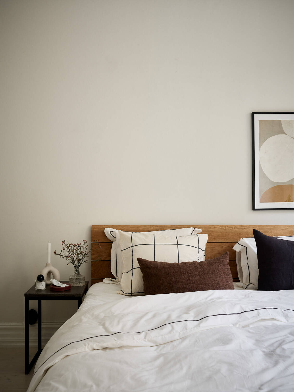 chambre appartement décoration scandinave