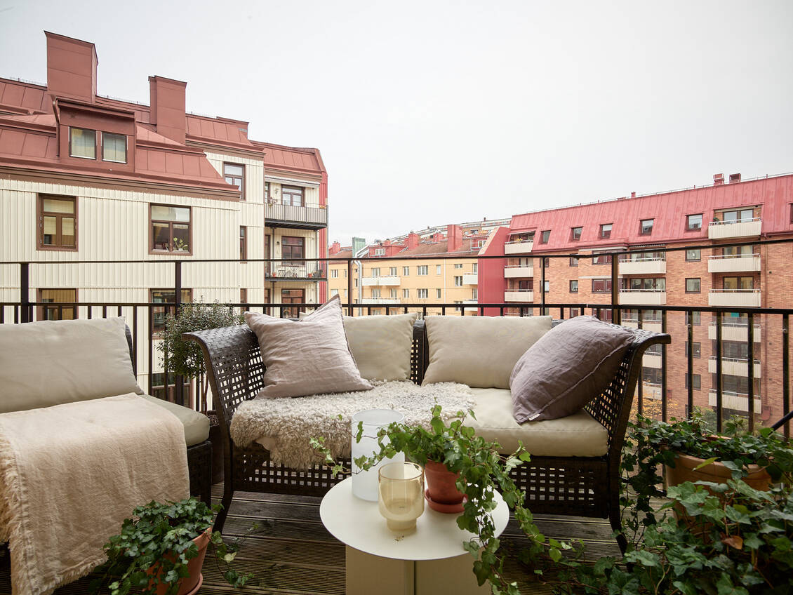 balcon en ville