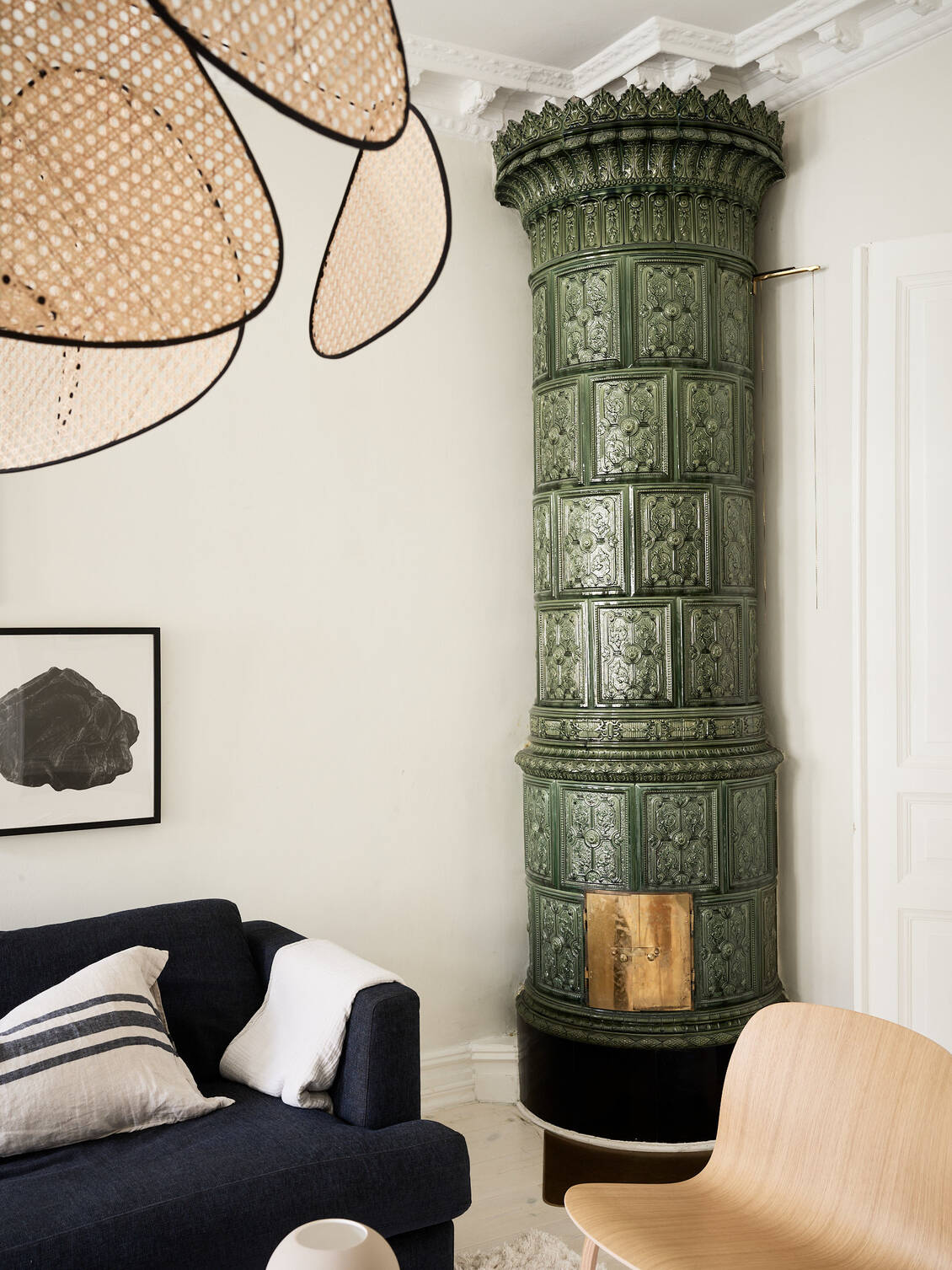 salon appartement décoration scandinave