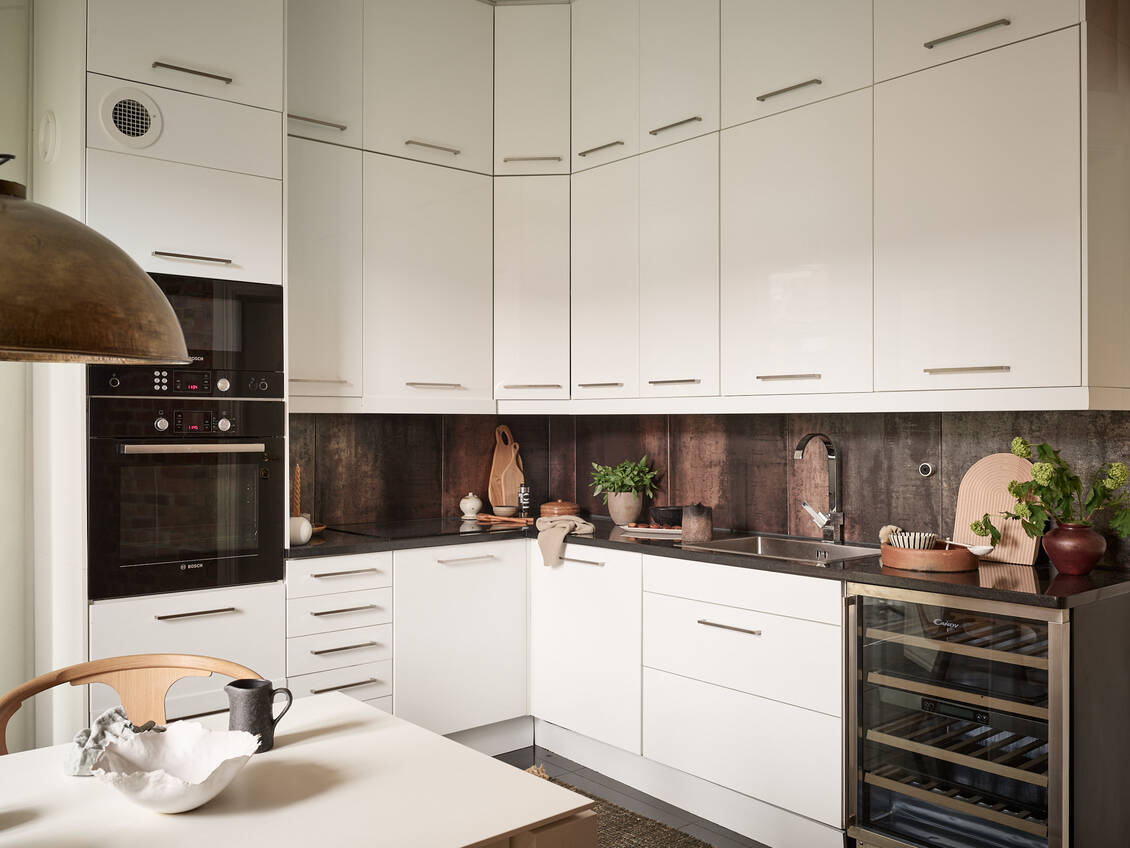 cuisine design blanche 