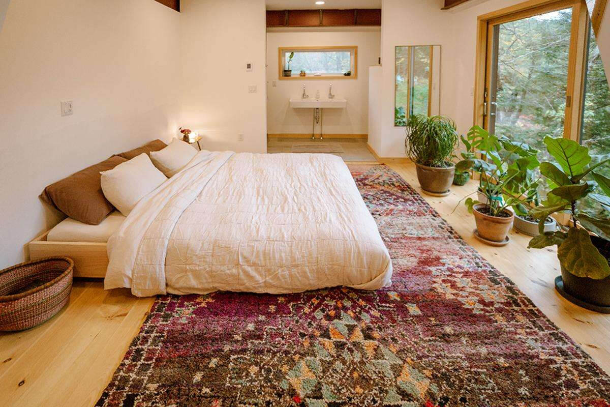 chambre maison en bois