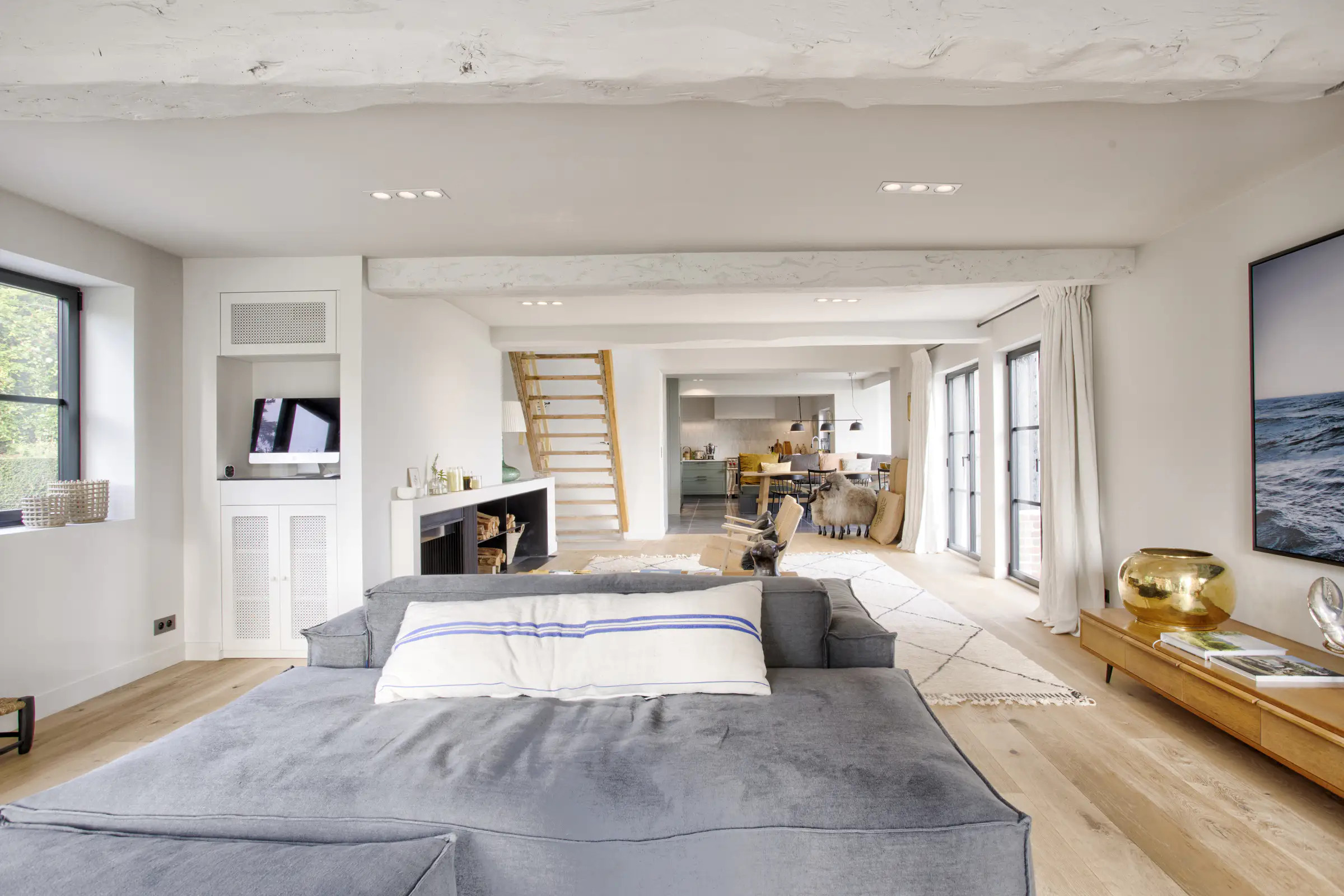 salon maison contemporaine Normandie salon maison contemporaine Normandie