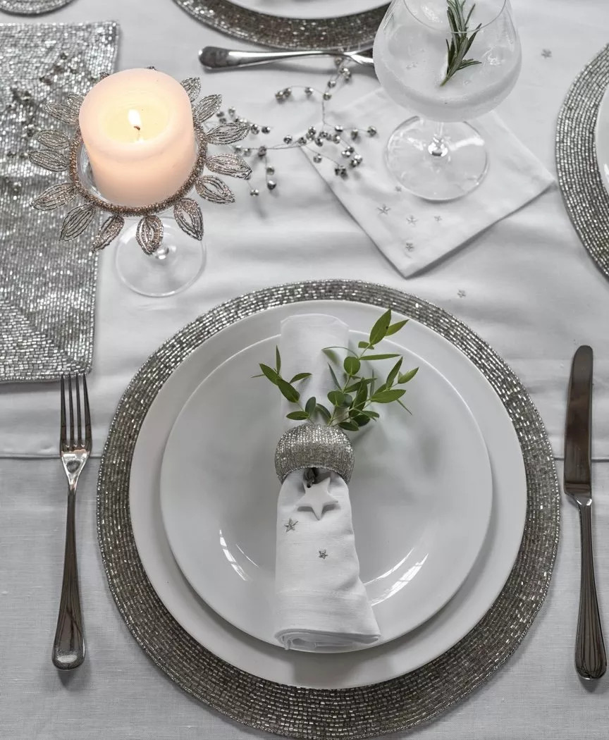 table de fête en blanc table de fête en blanc