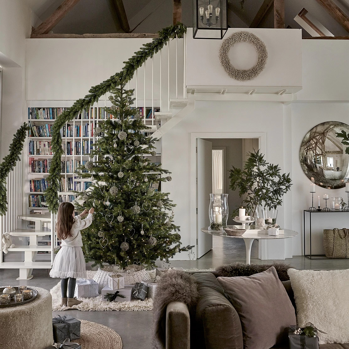 décoration Noël blanc the White Company décoration Noël blanc the White Company