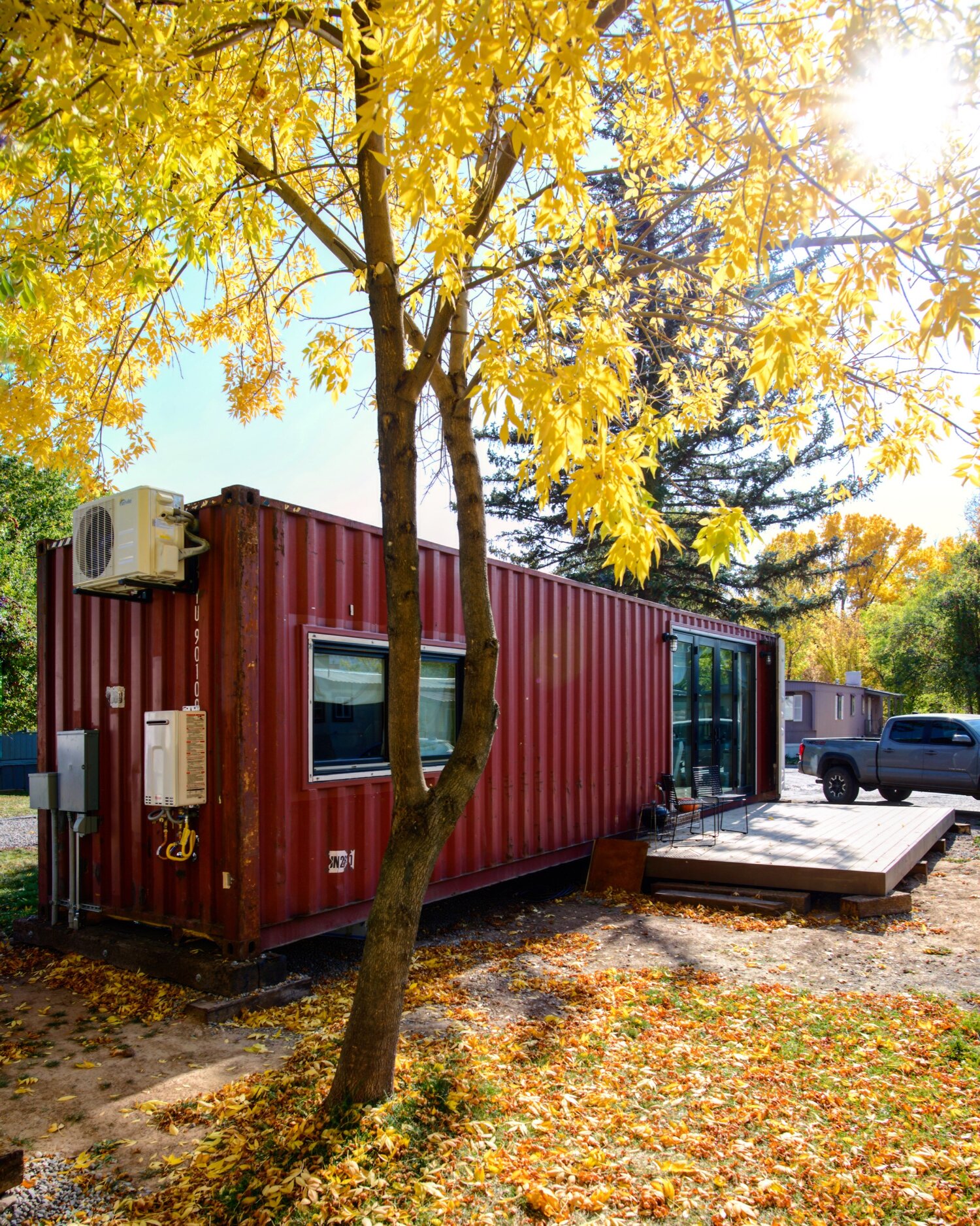 façade mini maison container 25m2 façade mini maison container 25m2