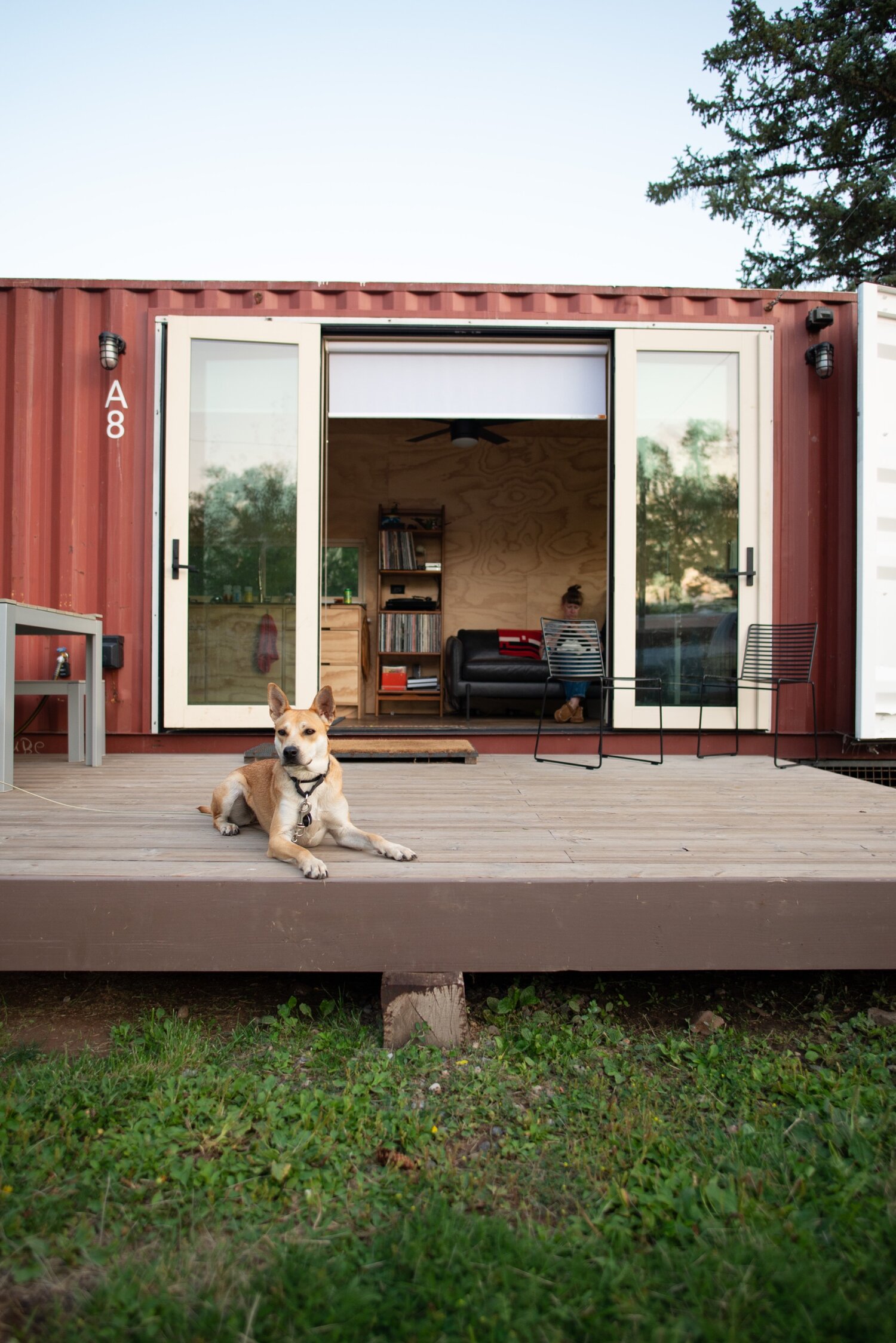 façade mini maison container 25m2 façade mini maison container 25m2