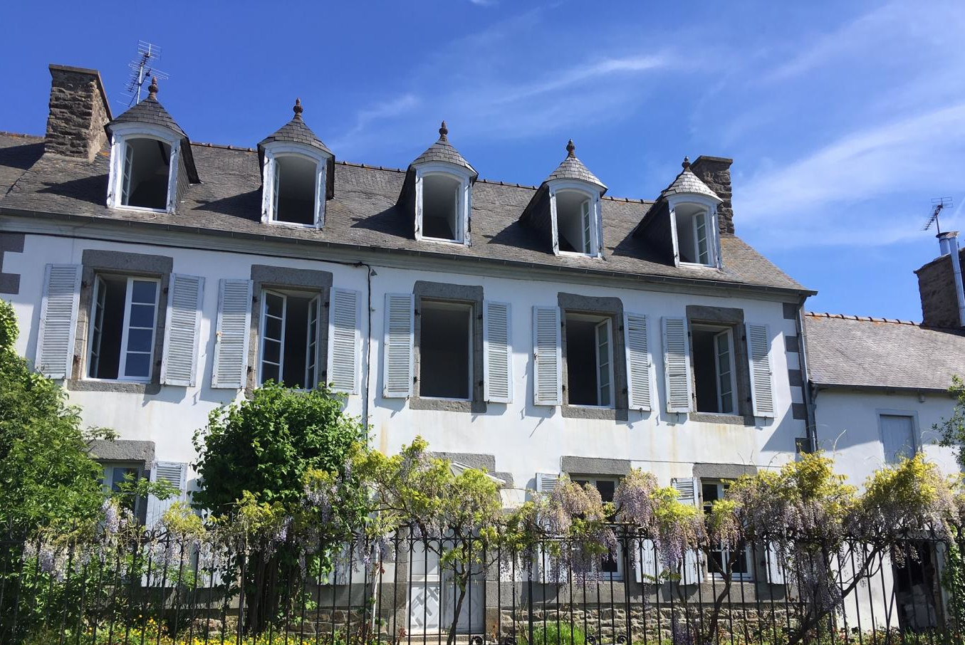 façade maison ancienne