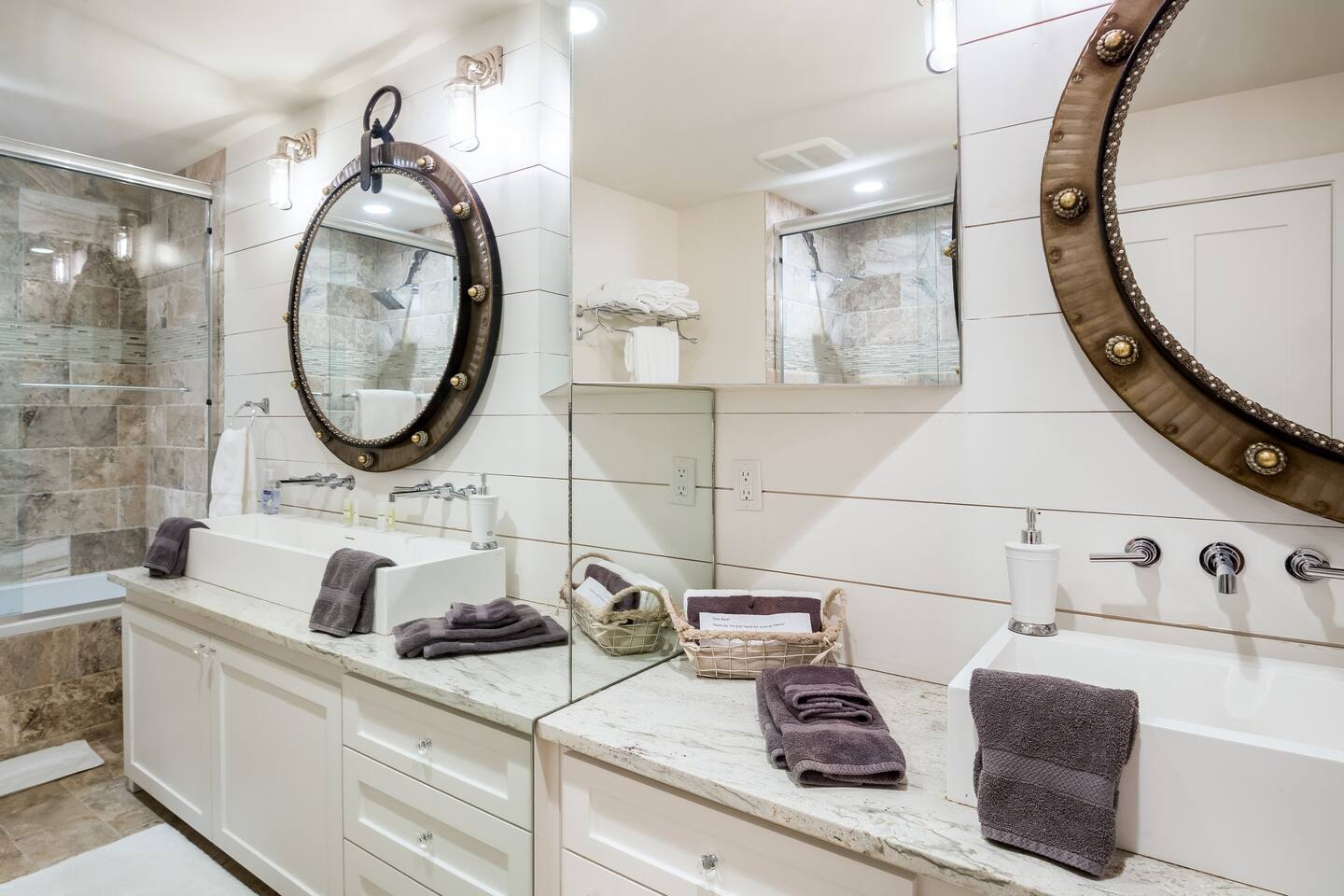 salle de bain thème nautique