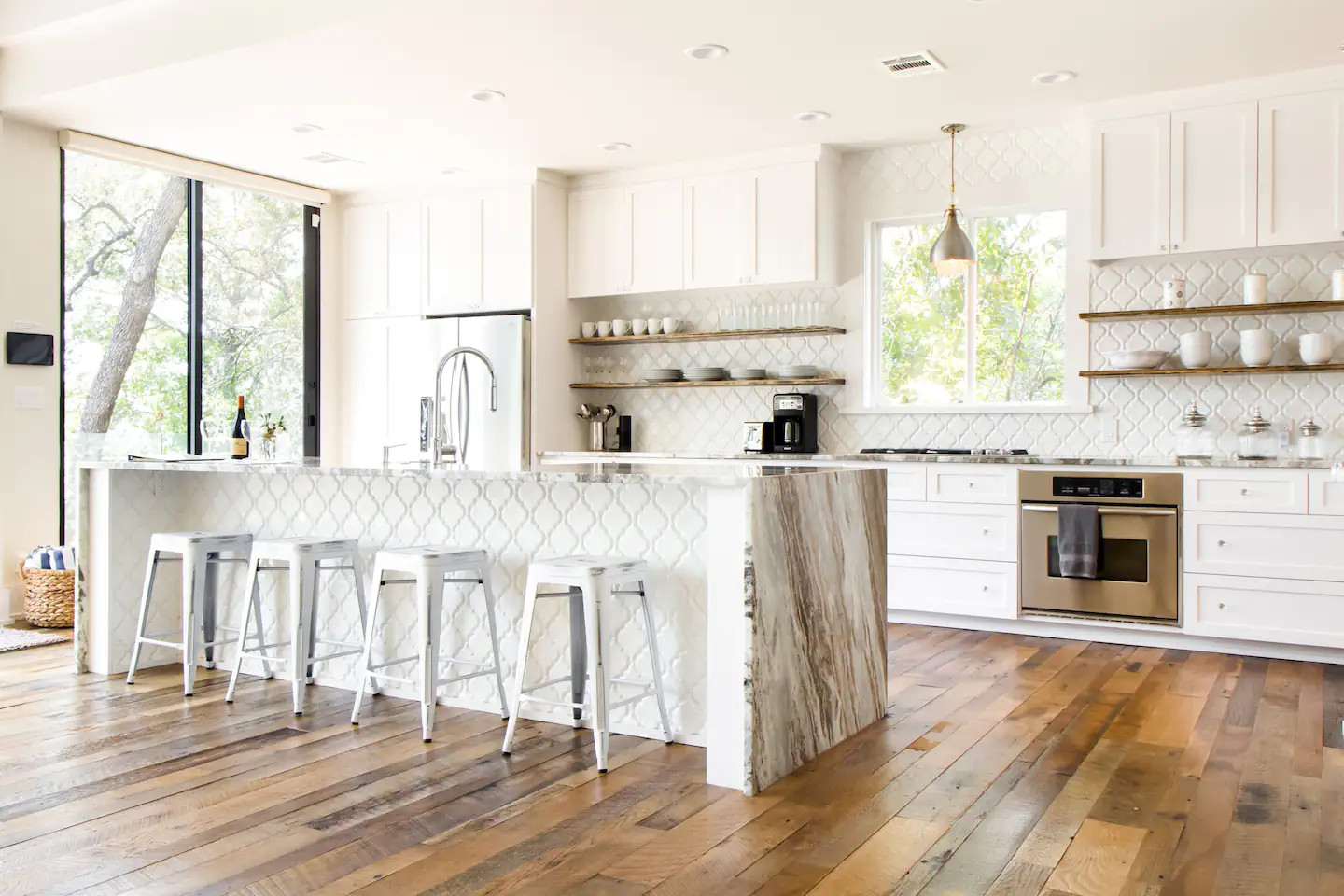 cuisine ouverte maison contemporaine