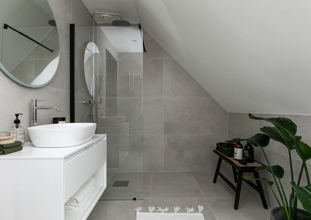 salle de bain design grise salle de bain design grise