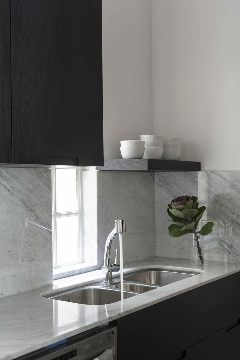 cuisine design marbre et noir cuisine design marbre et noir