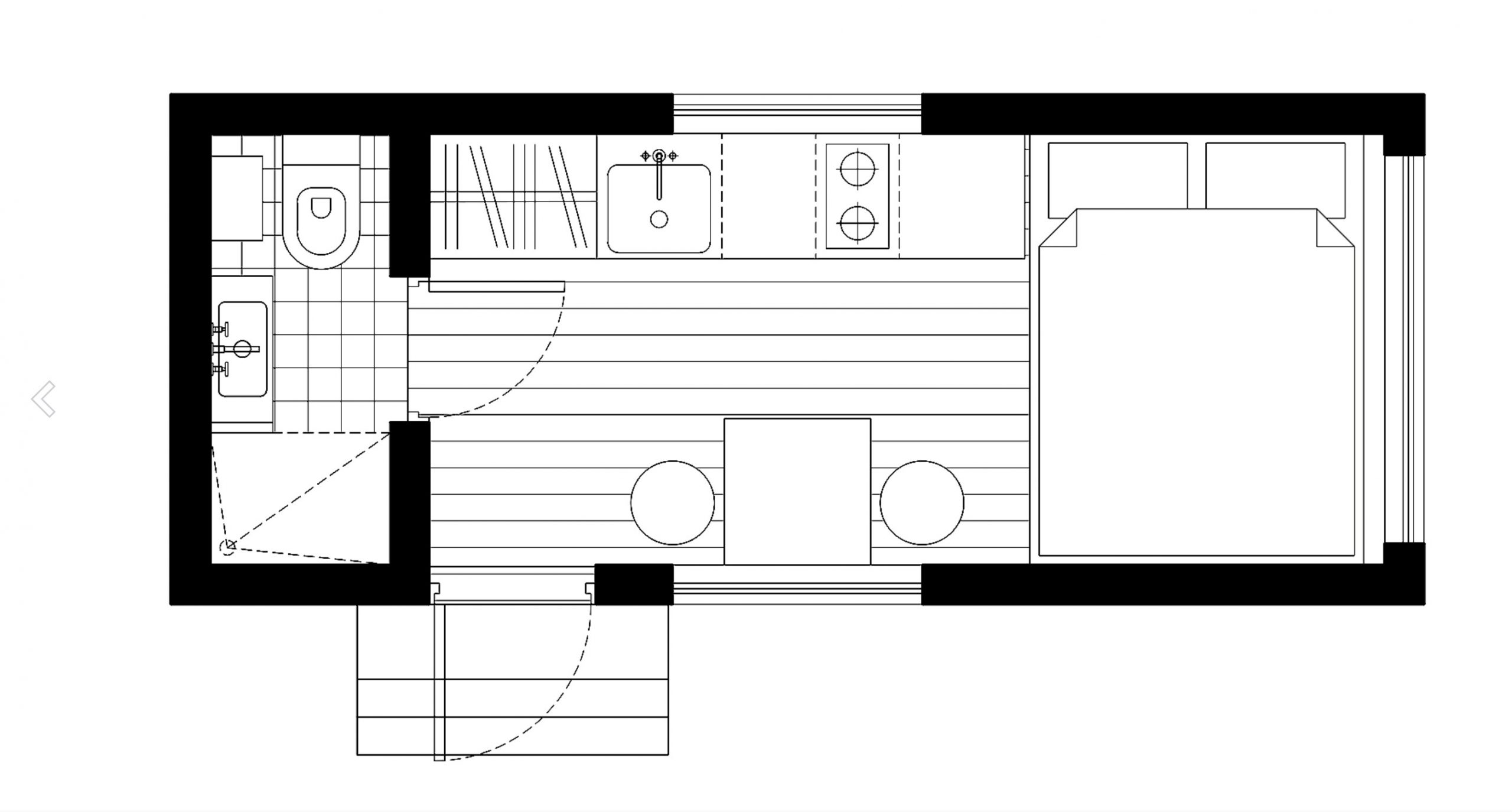 plan mini maison en bois 11m2 plan mini maison en bois 11m2