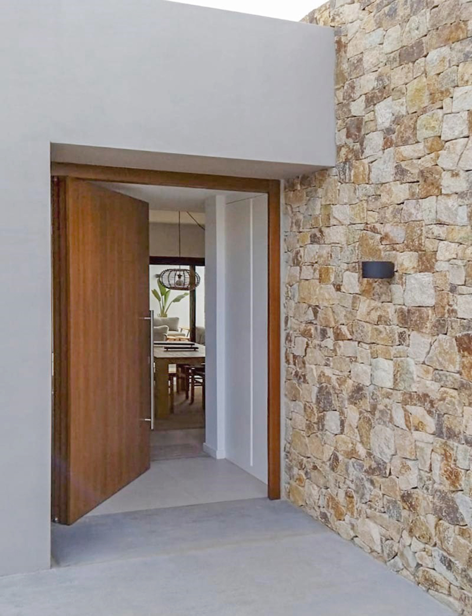 entrée maison moderne