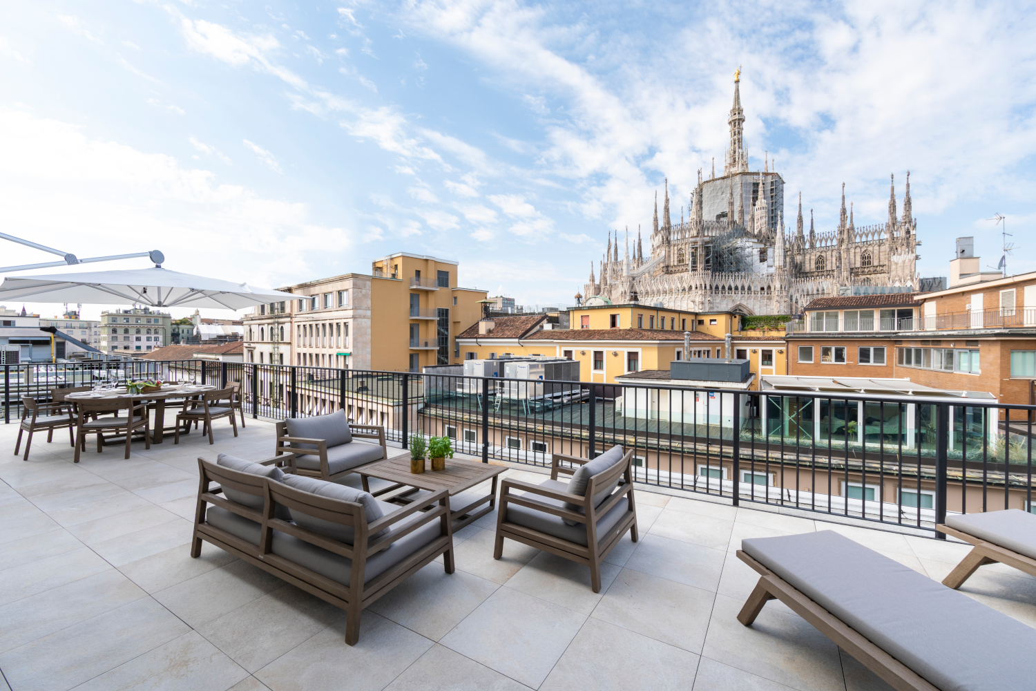 terrasse avec vue Milan terrasse avec vue Milan