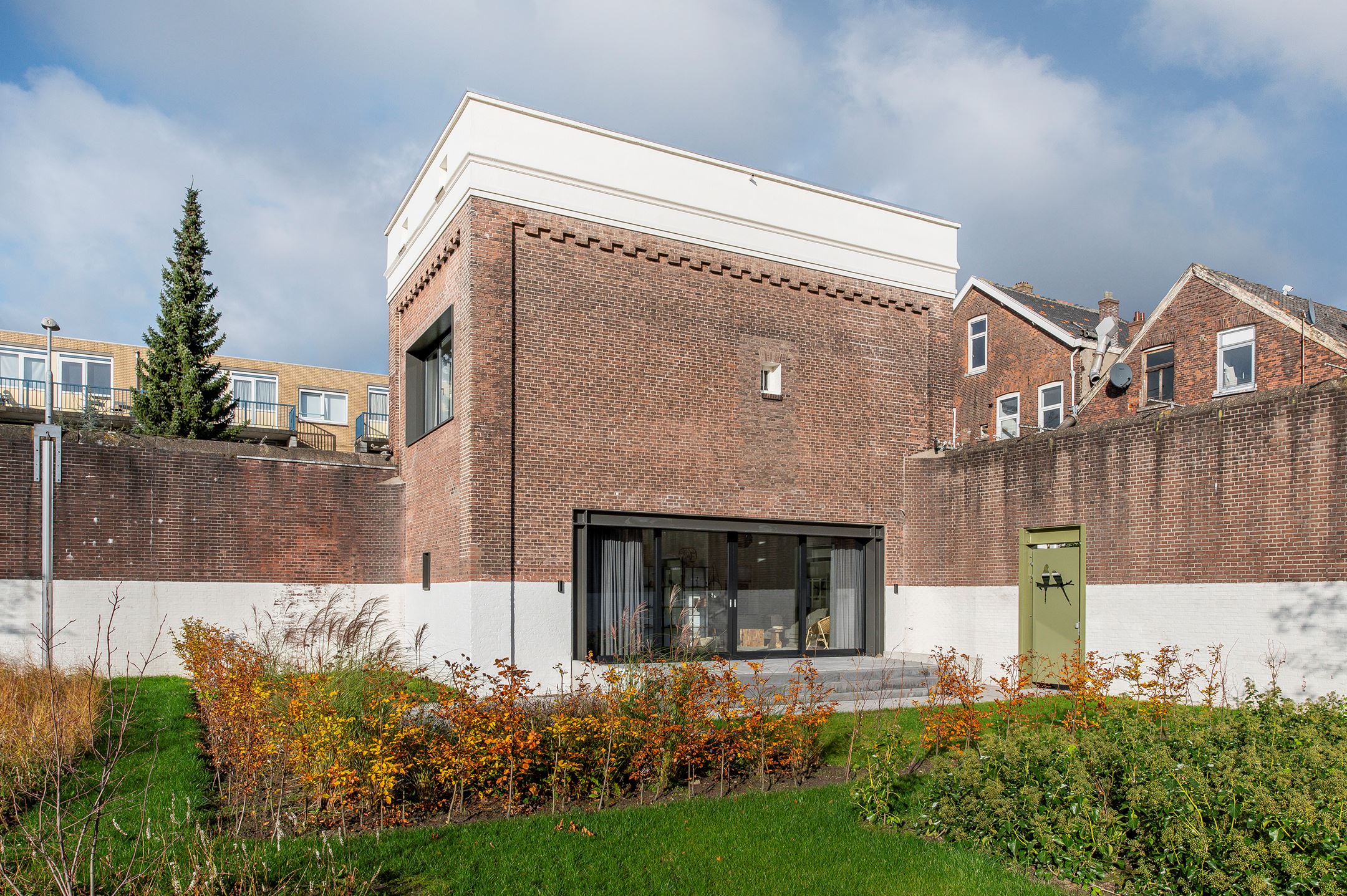 façade maison rénovée du 19e siècle