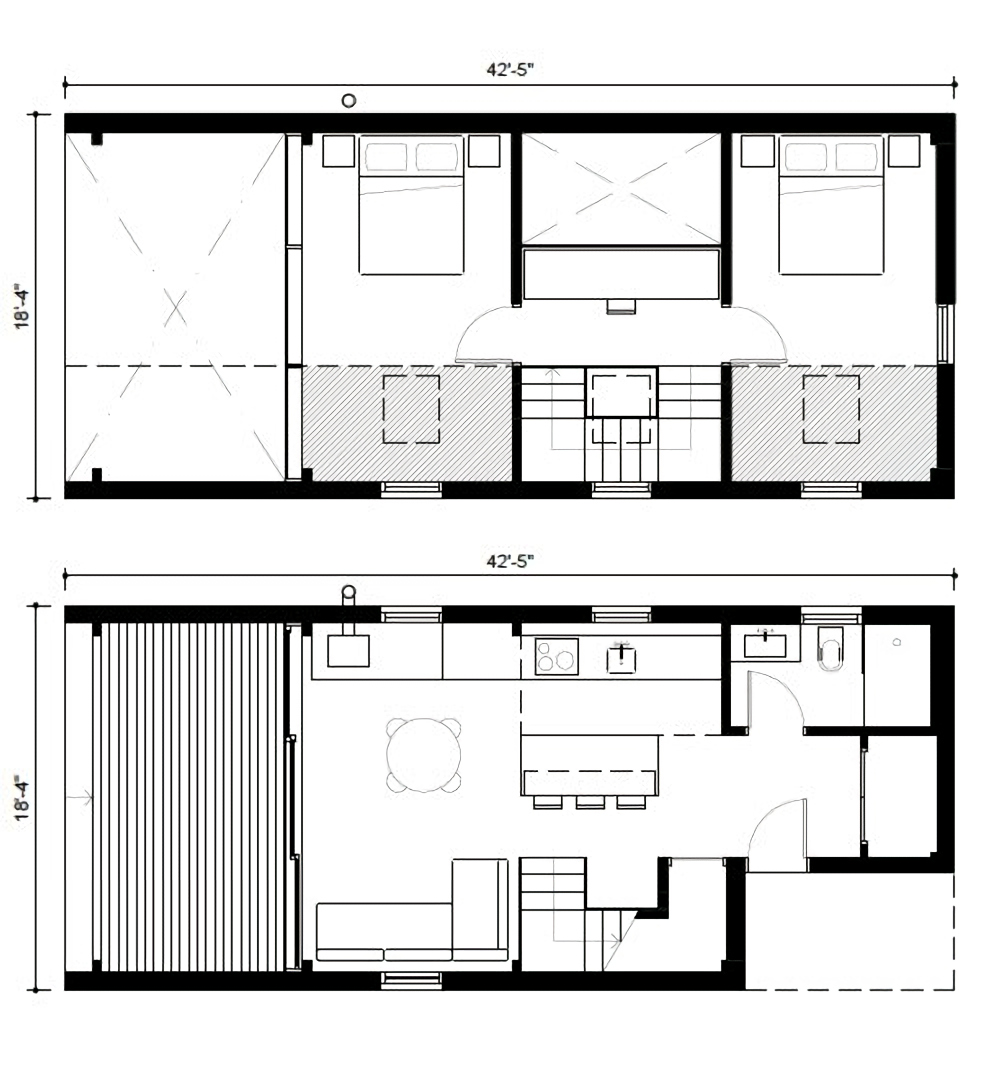 plan maison bois plan maison bois