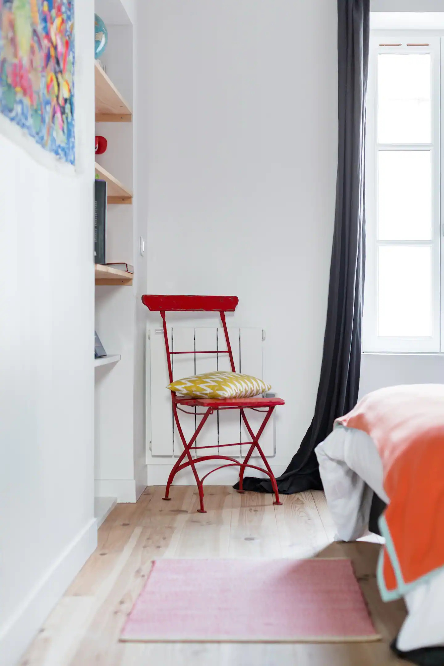 chambre décoration colorée