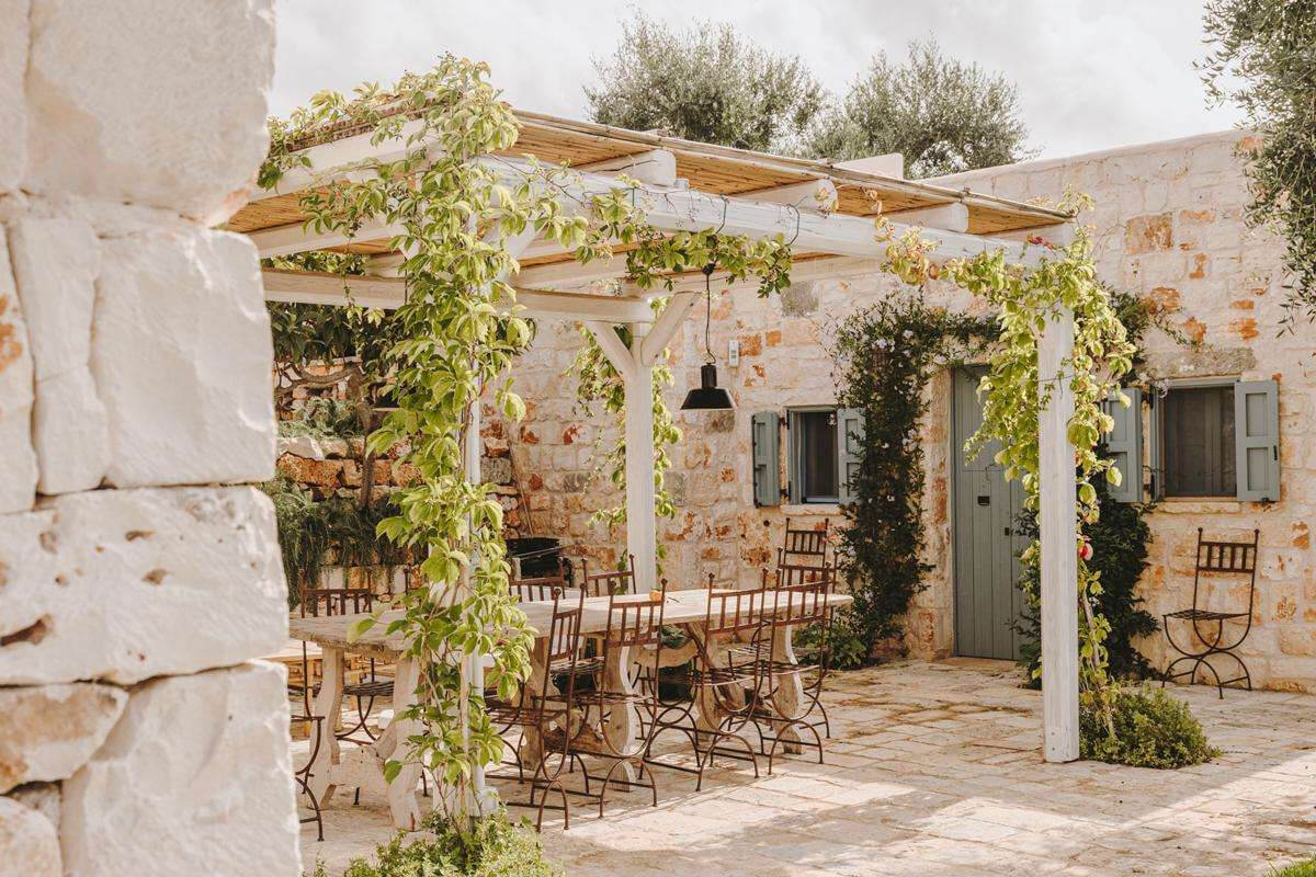 terrasse avec pergola Casa Olivetta terrasse avec pergola Casa Olivetta