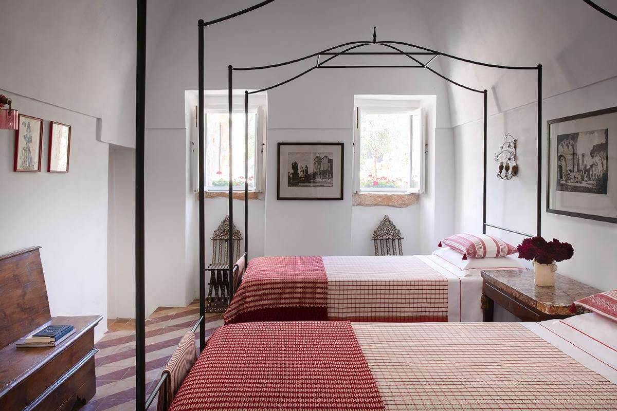 chambre à deux lits décoration rustique chic chambre à deux lits décoration rustique chic