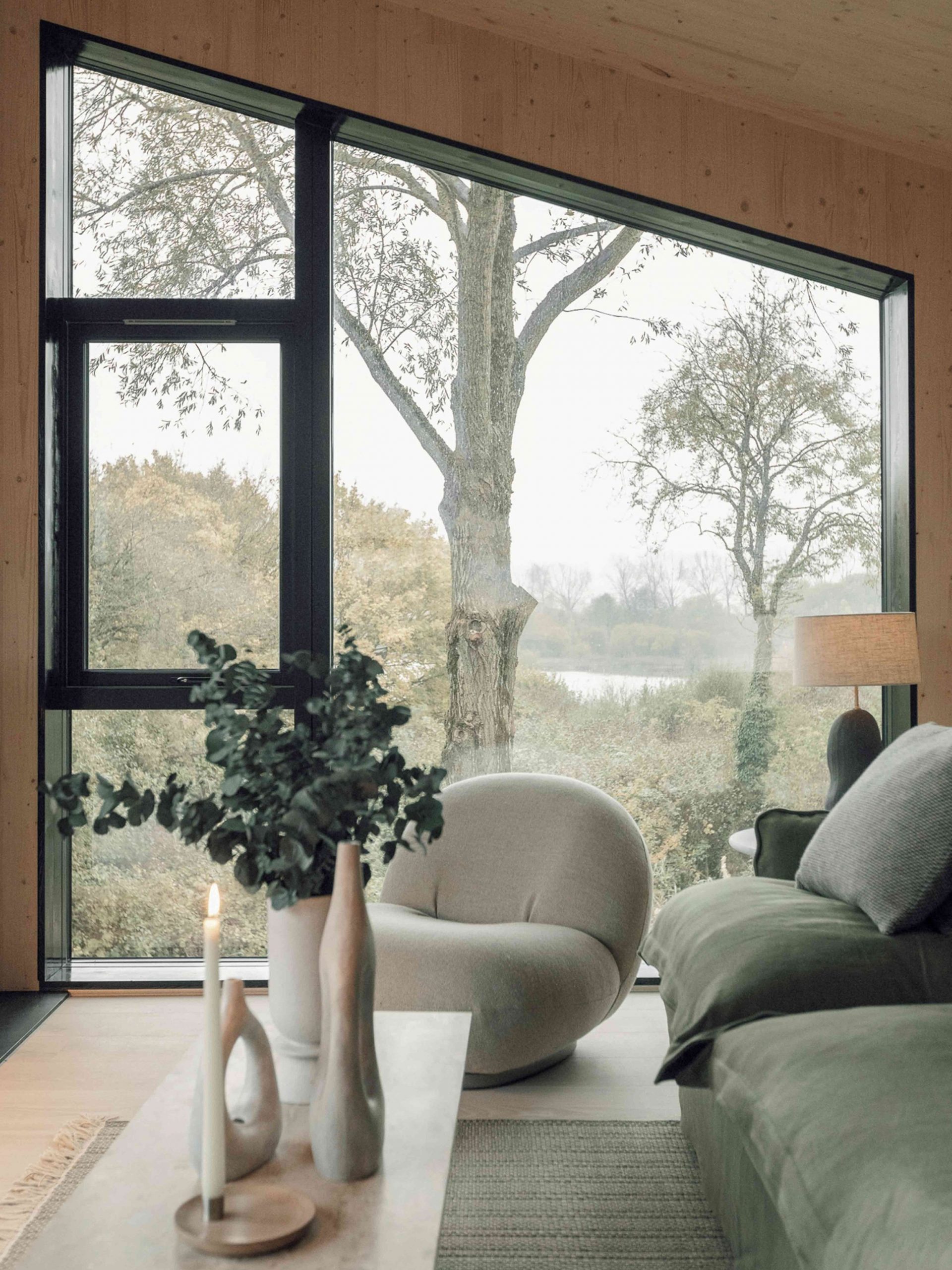 salon maison en bois Falcon House Koto Design