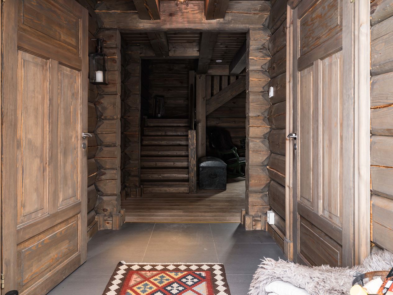 couloir murs en bois couloir murs en bois