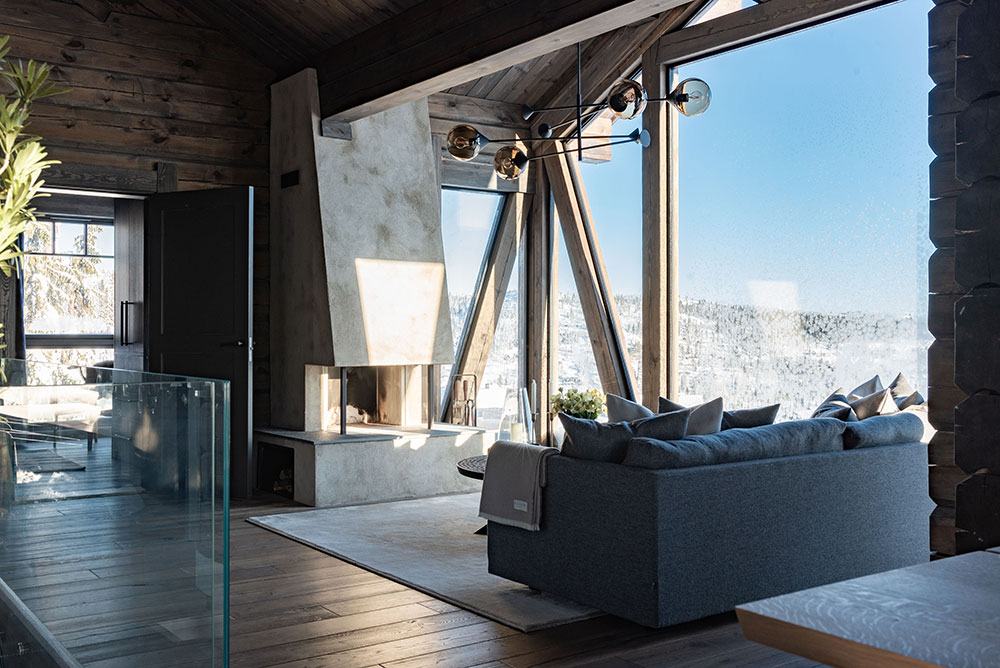 salon design chalet contemporain salon design chalet contemporain