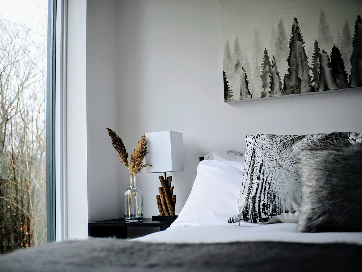 chambre design en noir et blanc chambre design en noir et blanc