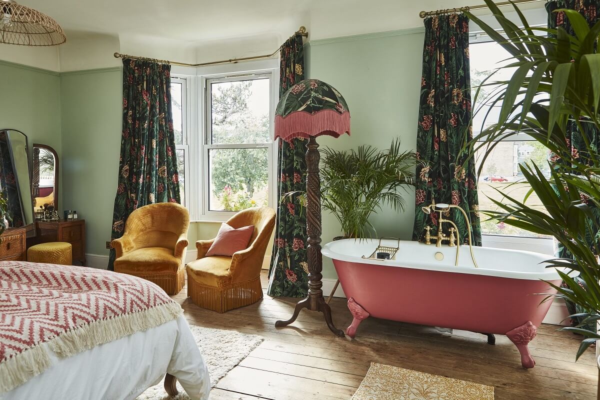 chambre avec bain décoration vintage chambre avec bain décoration vintage