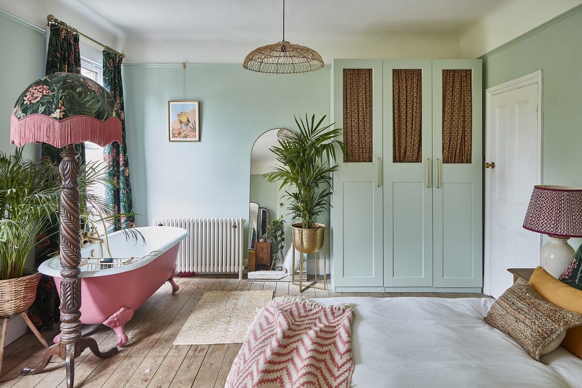 chambre avec bain décoration vintage chambre avec bain décoration vintage