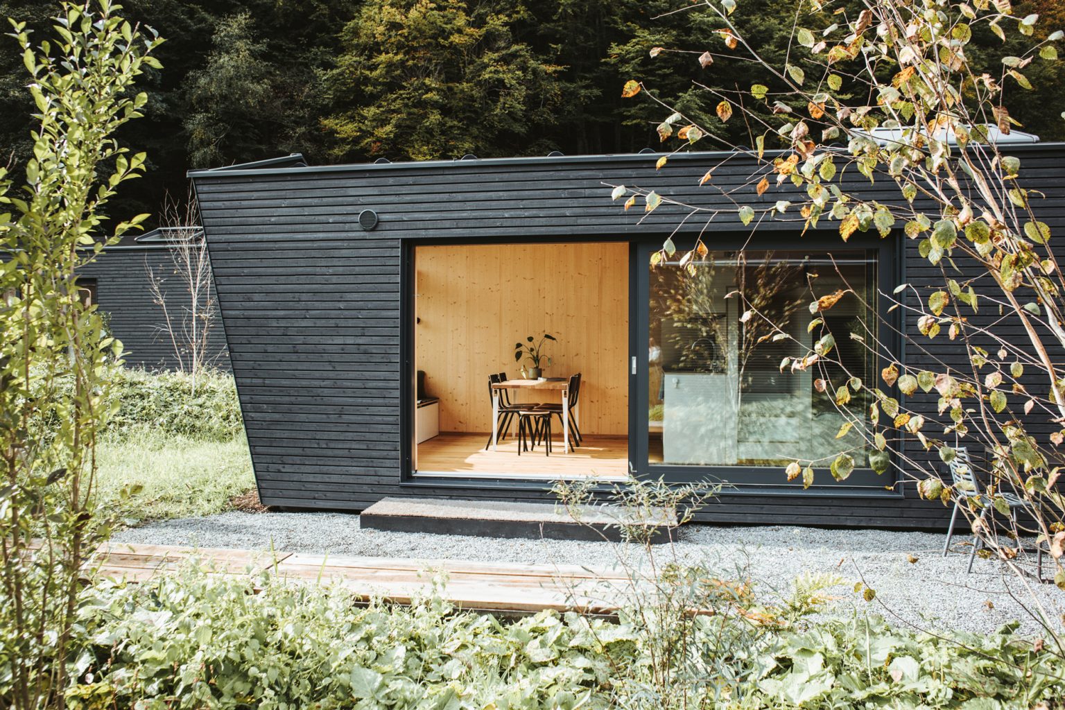 façade mini maison design 25m2