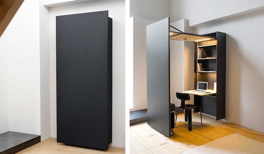 bureau rétractable designer