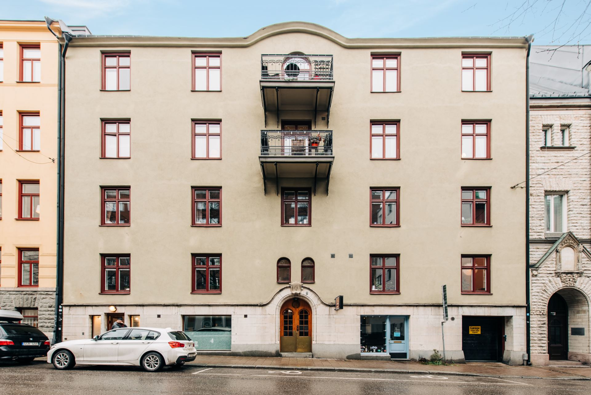 façade immeuble ancien Stockholm façade immeuble ancien Stockholm