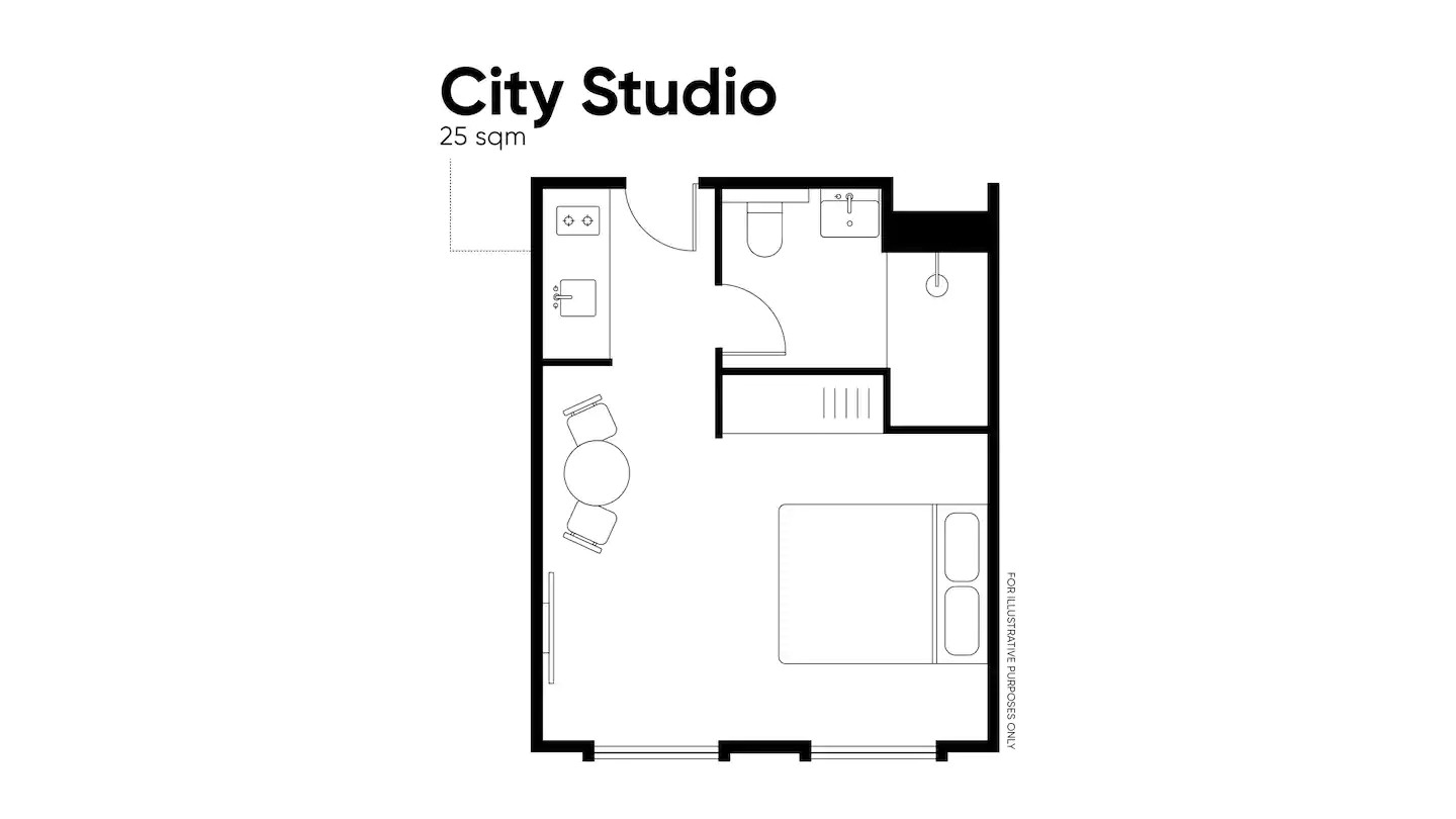 plan studio de 25m2 plan studio de 25m2