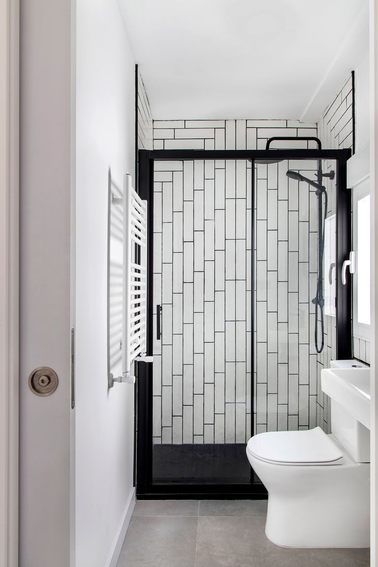 salle de bain noire et blanche salle de bain noire et blanche