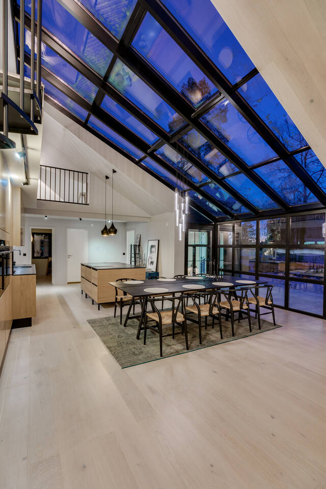 salle à manger décoration contemporaine